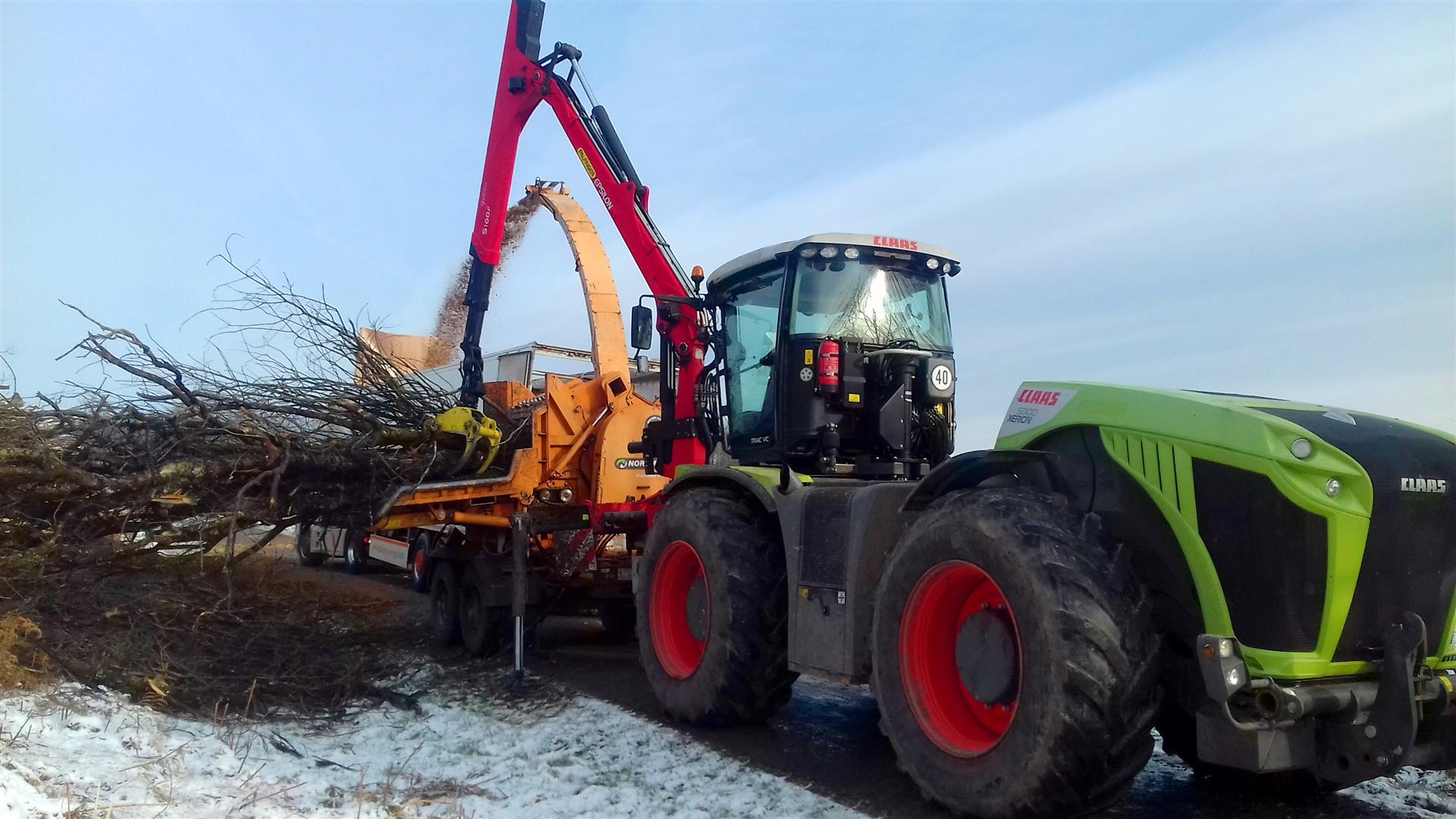 Déchiqueteuse à plaquettes Valormax Noremat Jenz 33